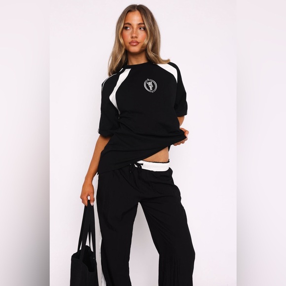 White Fox Boutique you’re out of luck oversized tee black size XS/S - Picture 6 of 10